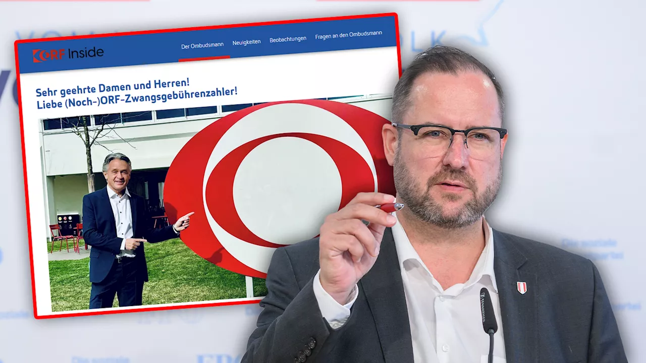  FPÖ schießt gegen ORF: 'Kann so nicht weiter gehen'