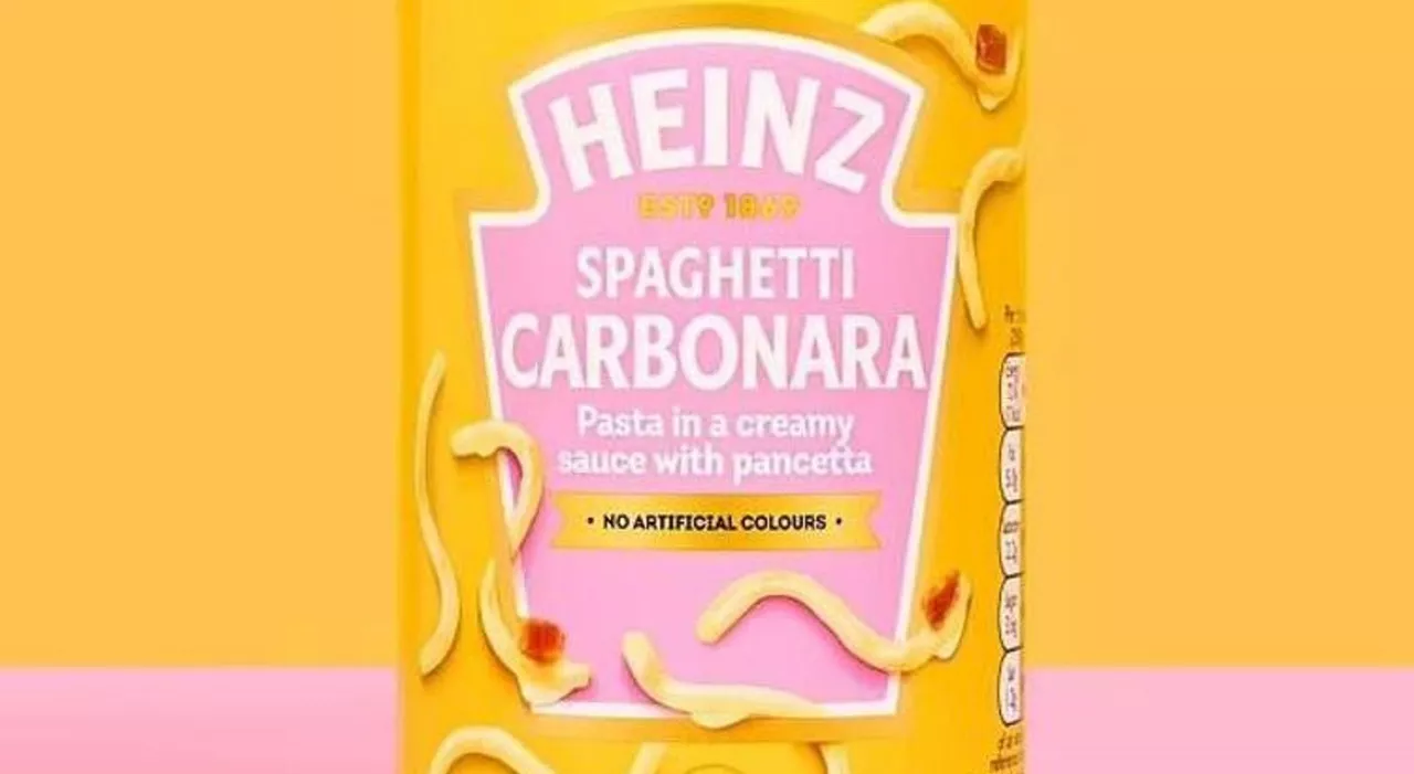 Carbonara in lattina, il piatto pronto di Heinz (a meno di 3 euro) scatena la bufera. Vissani: «Si devono verg