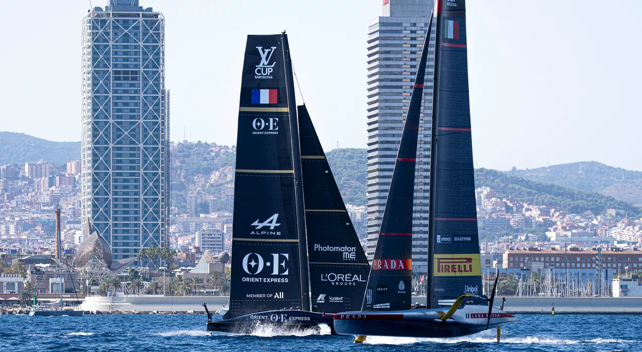 Luna Rossa batte i francesi di Orient Express e conquista il primo punto nella Louis Vuitton Cup