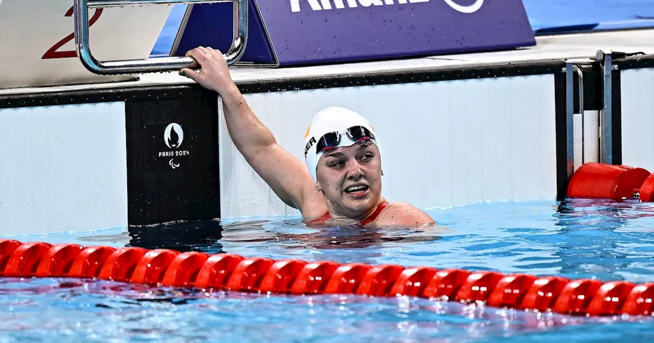 Ireland’s Nicole Turner finishes sixth in 50-metre freestyle final at Paralympic Games