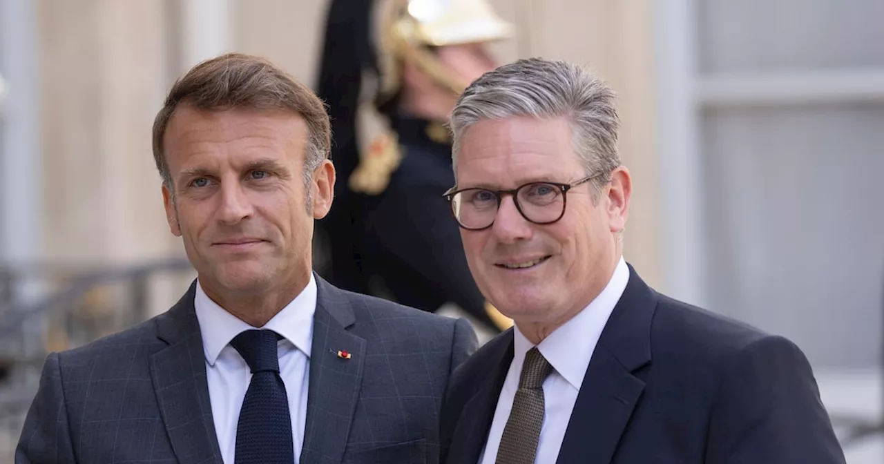 Starmer and Macron discuss plans to reset UK relations with France and EU during Paris talks