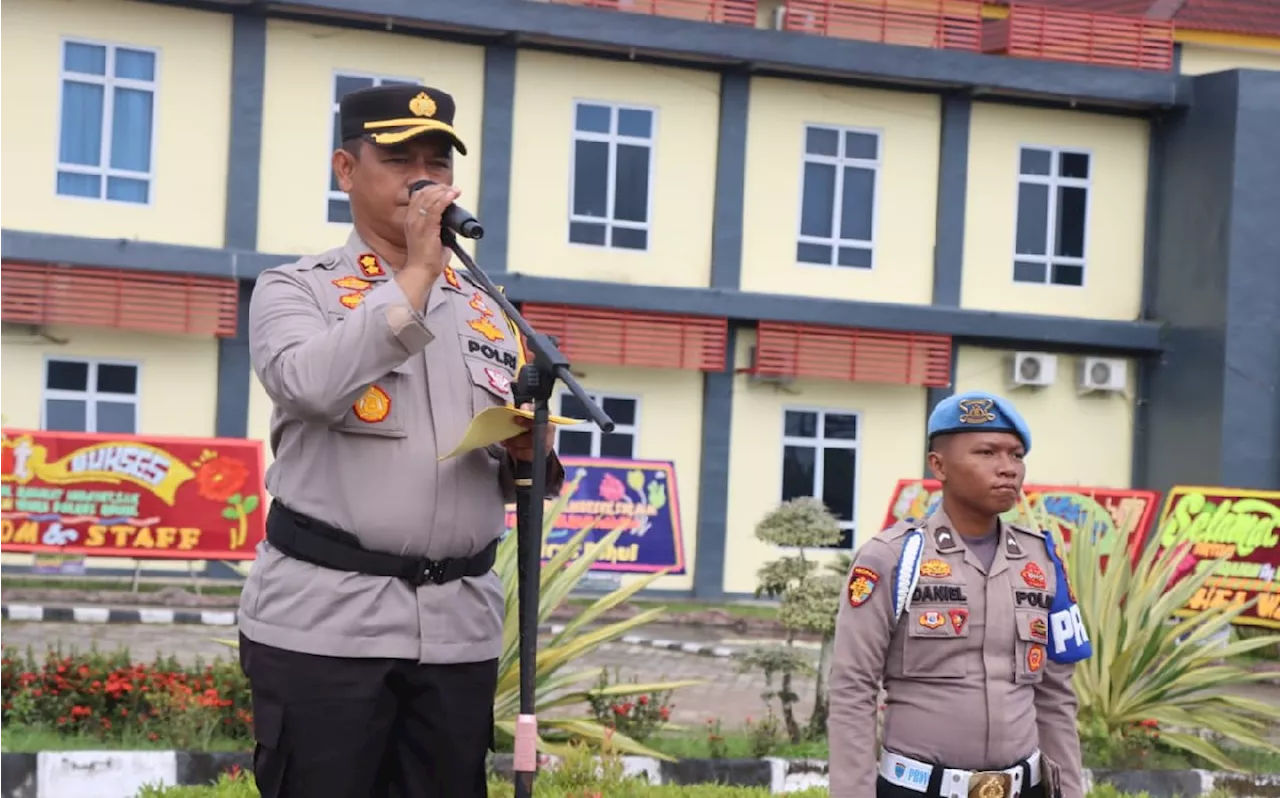 AKBP Budi Setiyono Kawal Langsung Pendaftaran Calon Bupati Rohul, Ini Tujuannya