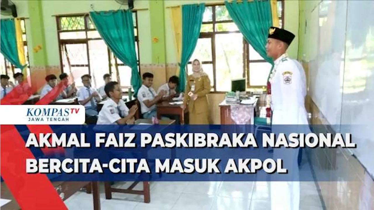 Akmal Faiz Paskibraka Nasional Bercita-Cita Masuk Akpol