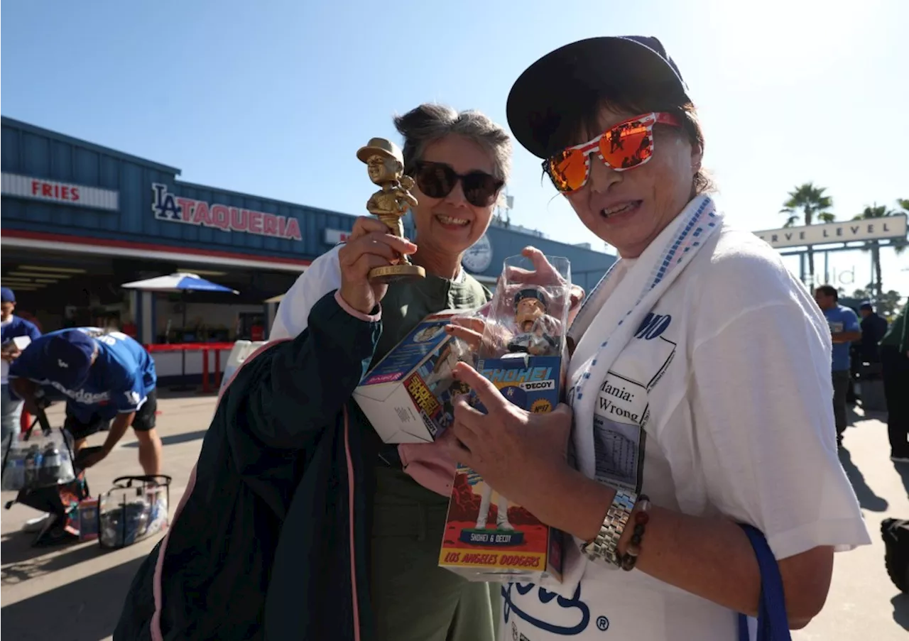 Shohei Ohtani-mania strikes again for his 2nd Dodgers bobblehead giveaway