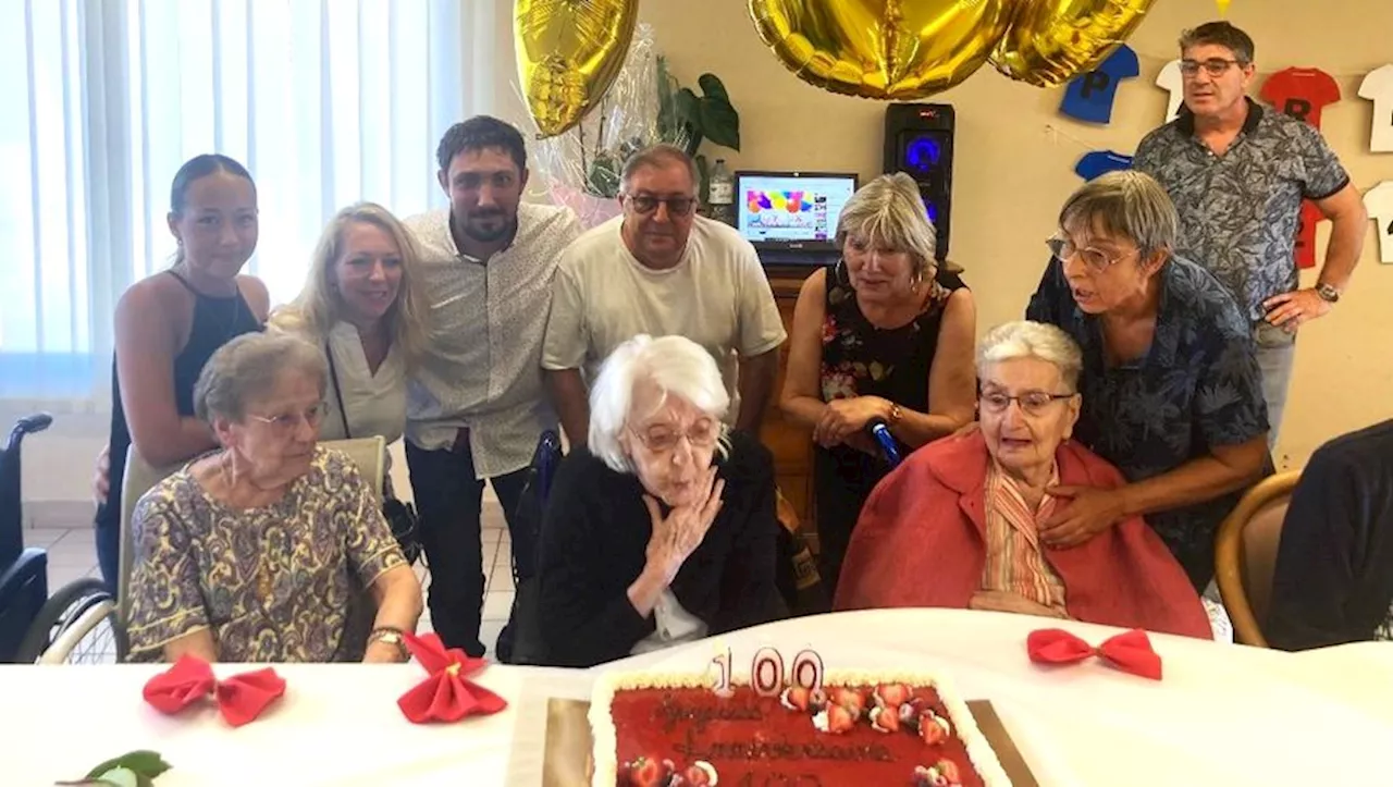 Un centième anniversaire célébré en famille pour la Gersoise Marie-Louise