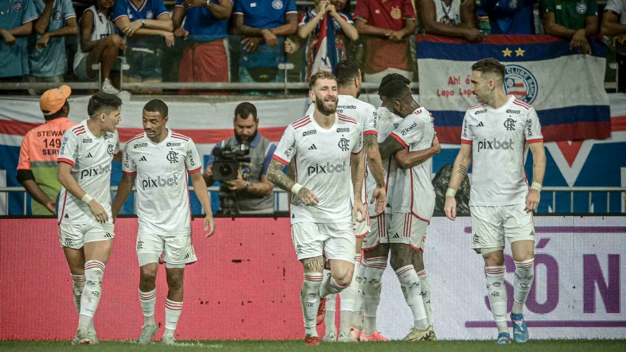 Bruno Henrique decide, e Flamengo vence o Bahia pela Copa do Brasil