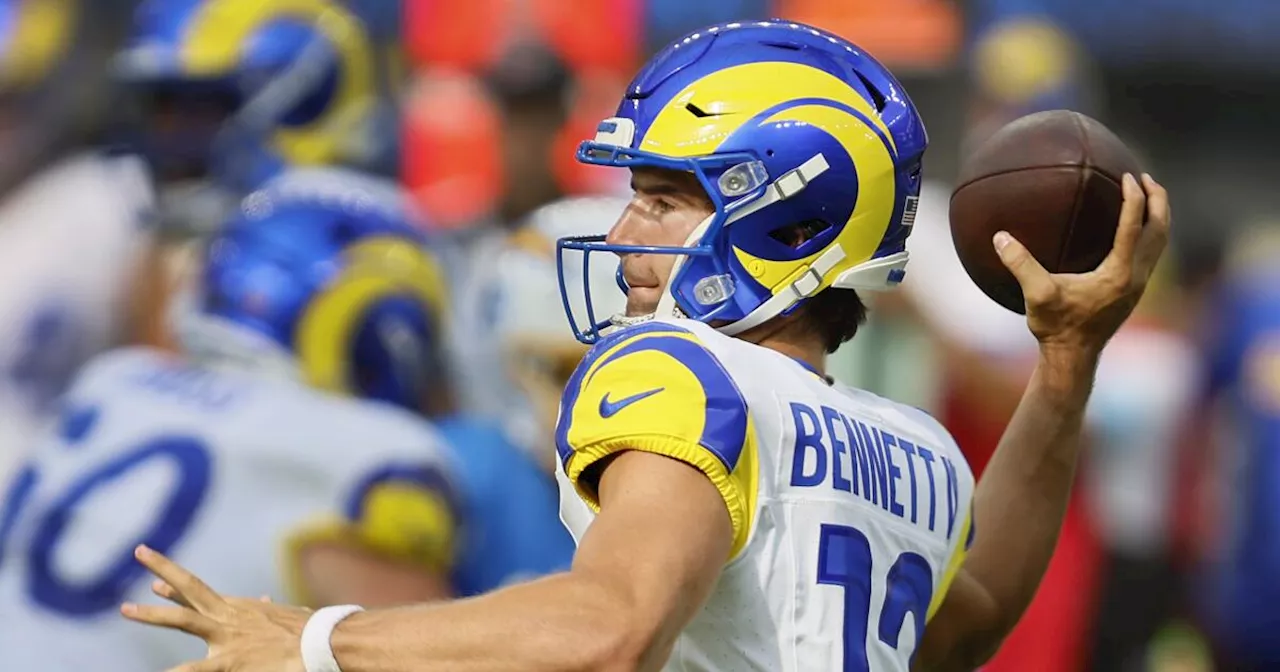 Ready or not, Stetson Bennett will make his NFL debut as Rams No. 2 quarterback