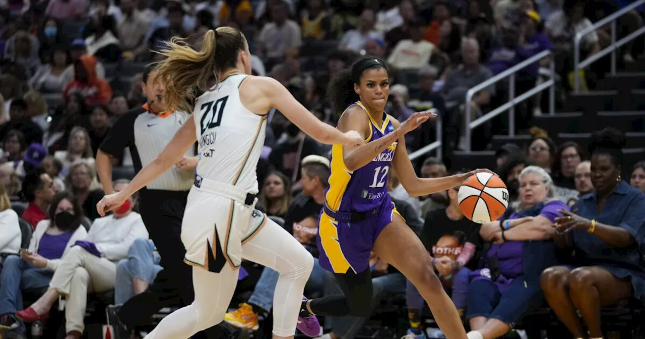 Sparks hold off Liberty rally, knock off top team in WNBA and snap losing streak