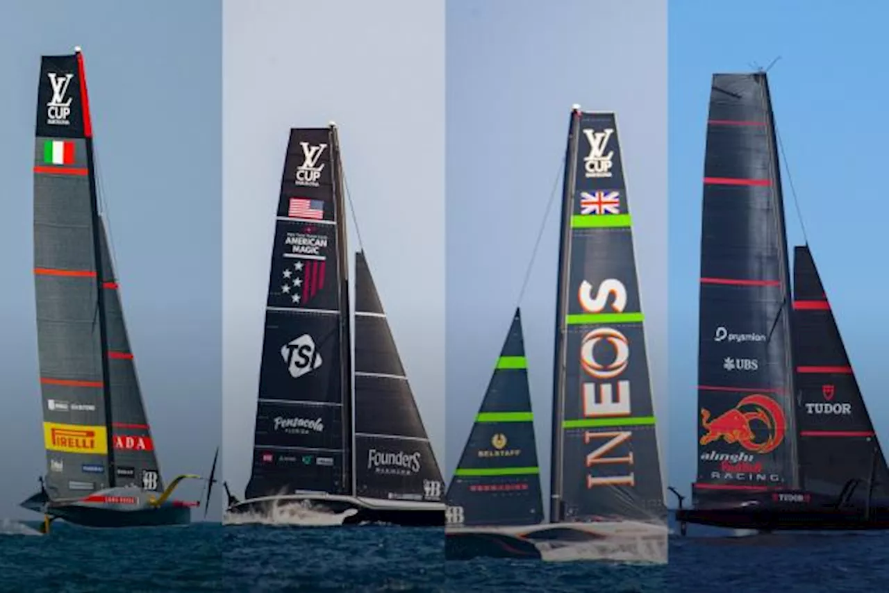 Alinghi, Luna Rossa, Ineos, American Magic : décryptage des quatre adversaires des Bleus en Coupe Louis Vui...