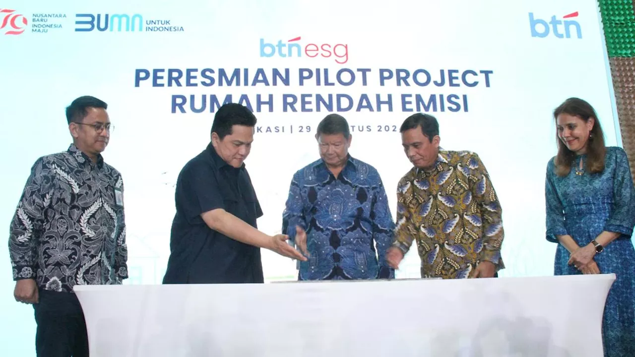 BTN Sukseskan Pembiayaan 150.000 Rumah Rendah Emisi hingga 2029