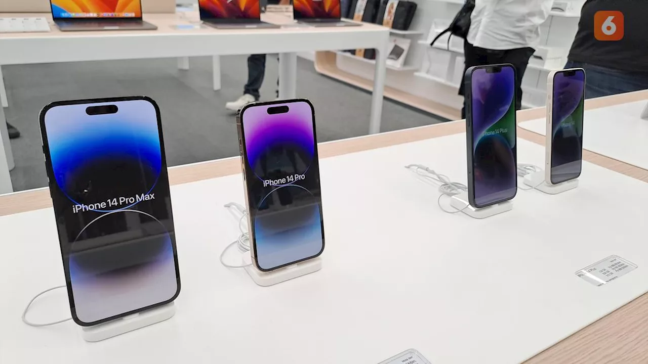 Daftar Harga iPhone Resmi Per 29 Agustus 2024, iPhone 14 Banting Harga