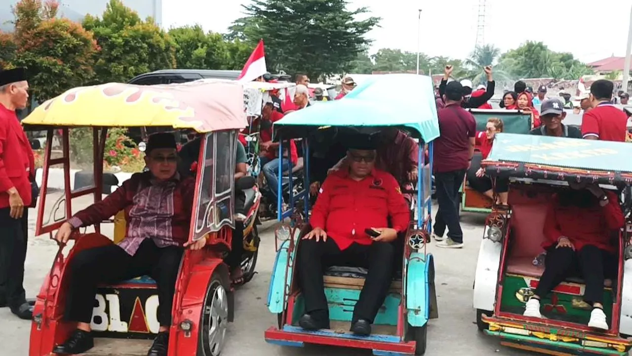 Hanya Didukung PDI Perjuangan, Duet Eks Caleg Petahana Daftarkan Diri untuk Pilgub Sumsel ke KPU