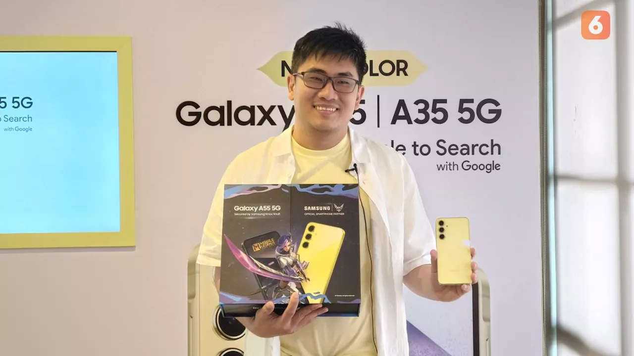 Samsung Rilis Paket Gaming Galaxy A55, Cek Informasi Harga dan Deretan Item Menarik