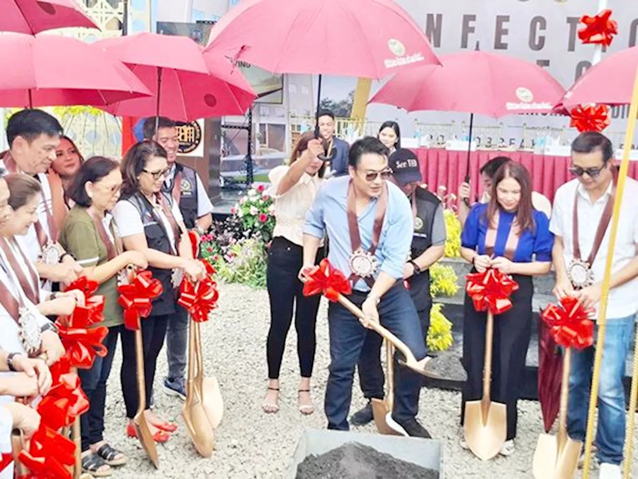 Construction of infectious disease center kicks off in Cebu City