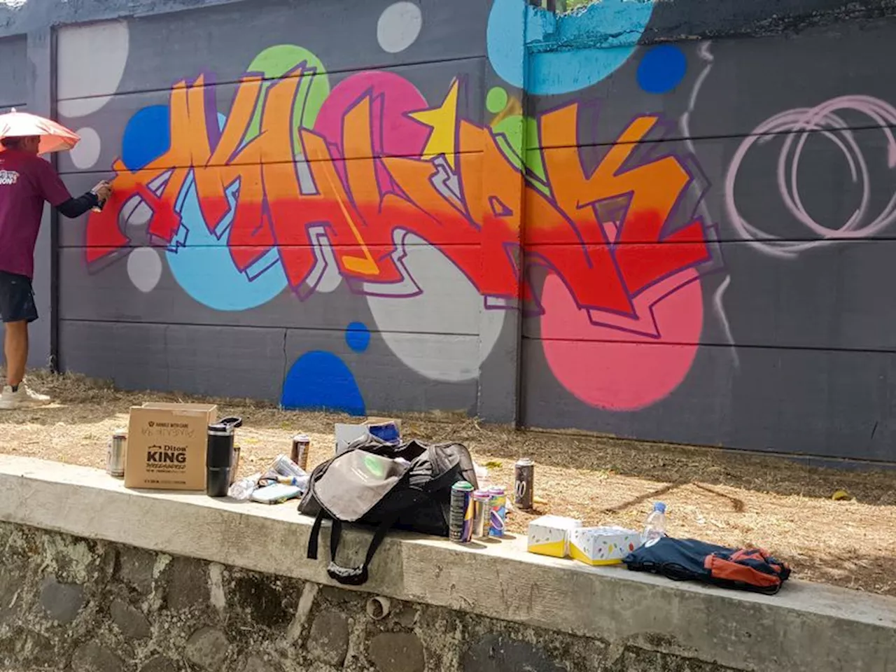 Berantas Vandalisme, KAI Commuter Wadahi Seniman di Festival Mural