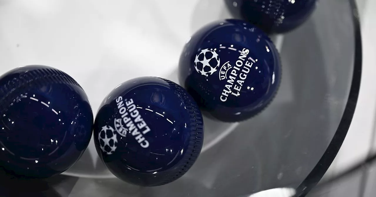 Champions League draw LIVE as Man City discover opponents for revamped group stage