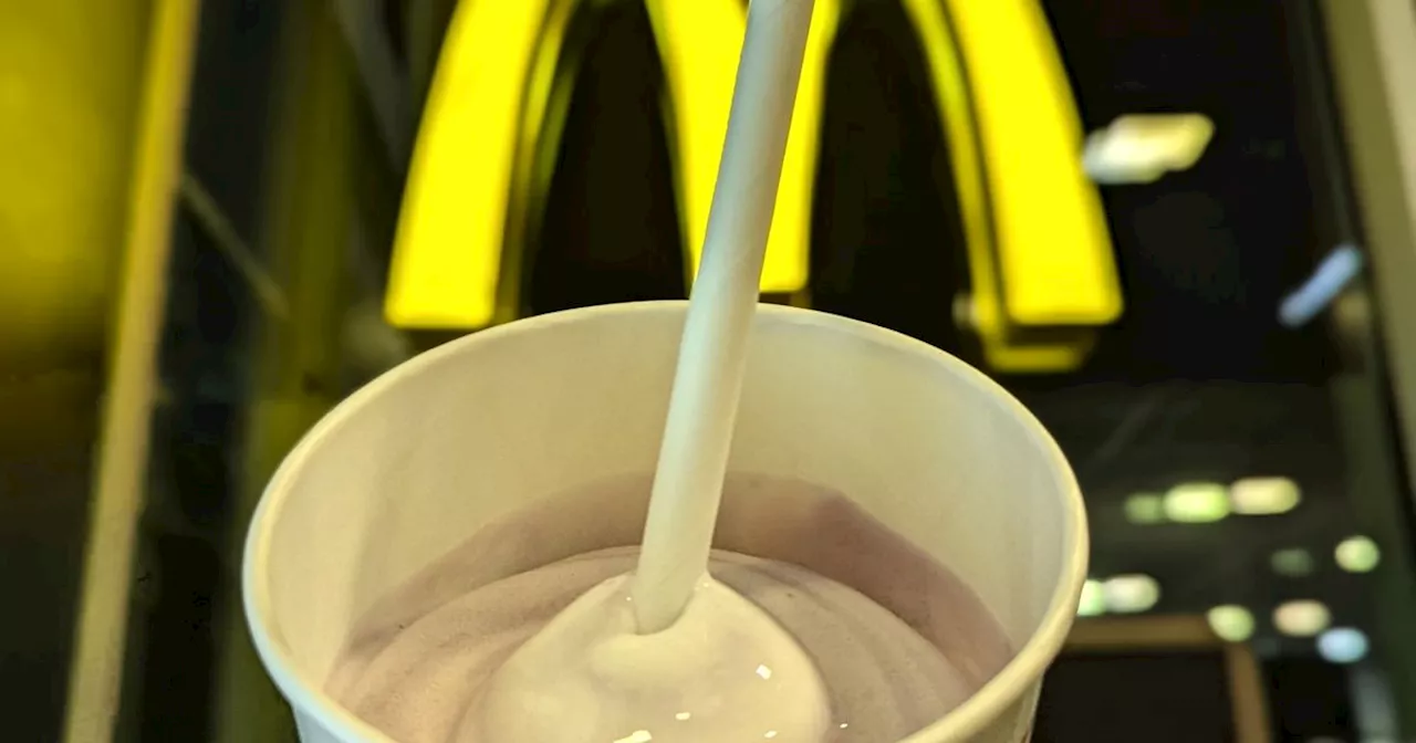 We tried McDonald's new Grimace Shake, it's really not what you'd expect