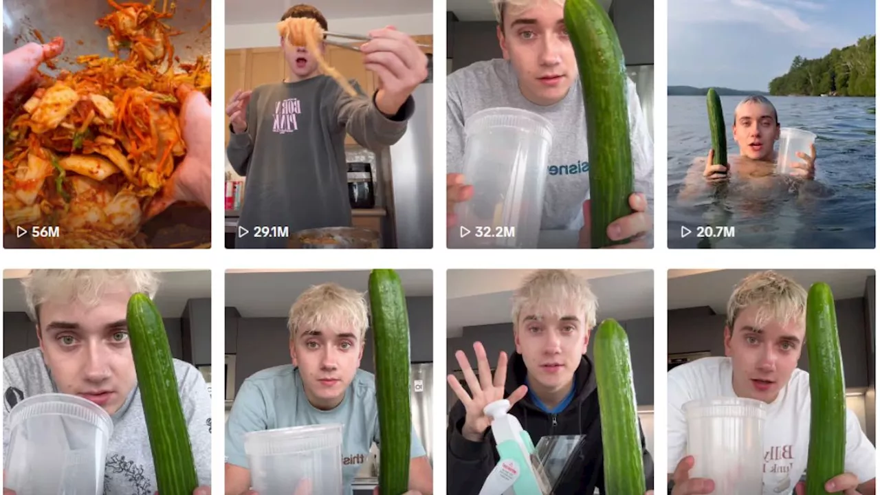 ¿Quién es «el chico pepino» de TikTok y por qué ha conquistado a las marcas?