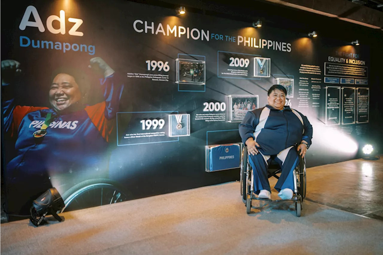 Paralympic medalist inspires hope in GCash film