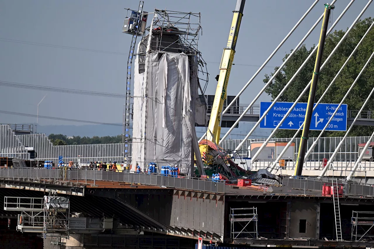 Arbeitsunfall an Leverkusener Brücke: Toter und Verletzte