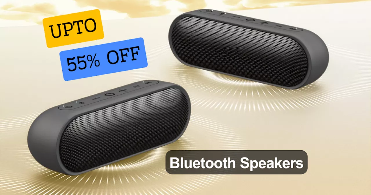 डीजे जैसा साउंड देंगे ये Bluetooth Speakers और पार्टी में हर पैर थि‍रकने को होंगे मजबूर, पाएं 55% तक बंपर छूट