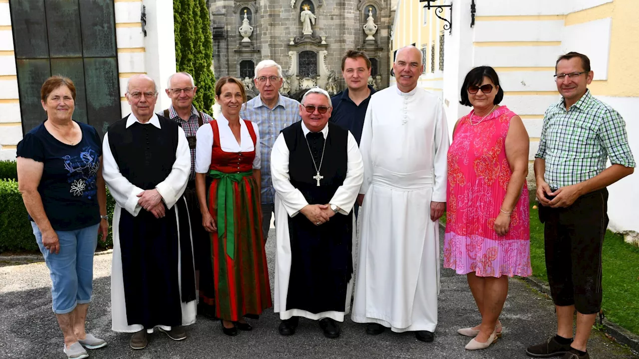 Traumwetter beim Bernhardikirtag in Stift Zwettl