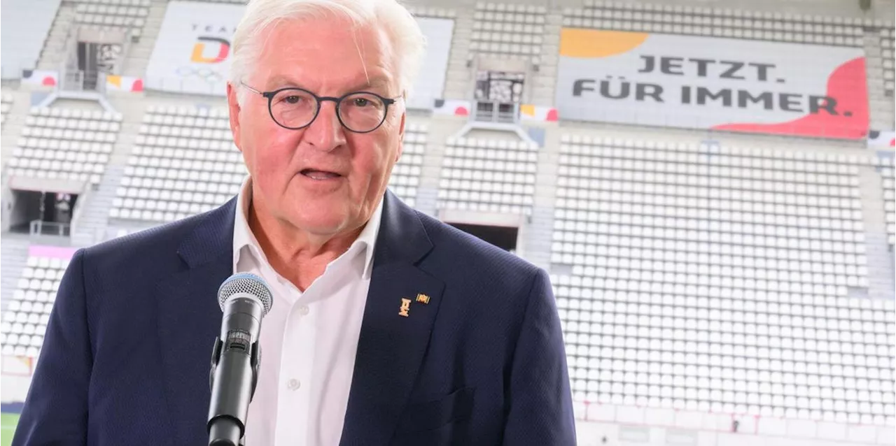 Steinmeier w&uuml;nscht sich Olympische Spiele in Deutschland