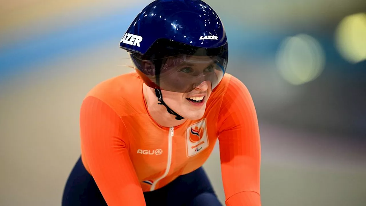 Baanwielrenster Groot mikt na wereldrecord op eerste paralympische medaille Nederland