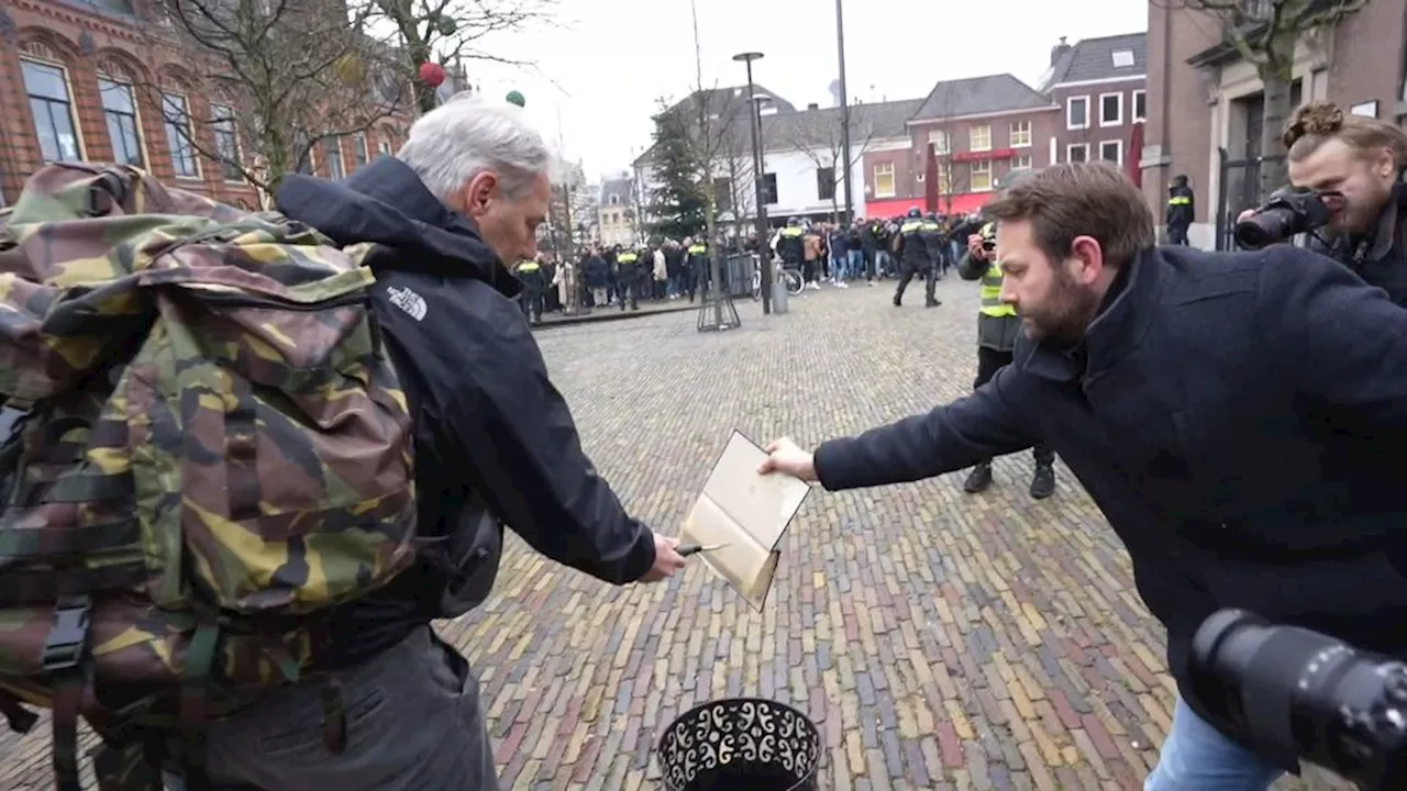 Taakstraf voor mannen die Pegida-voorman in Arnhem belaagden