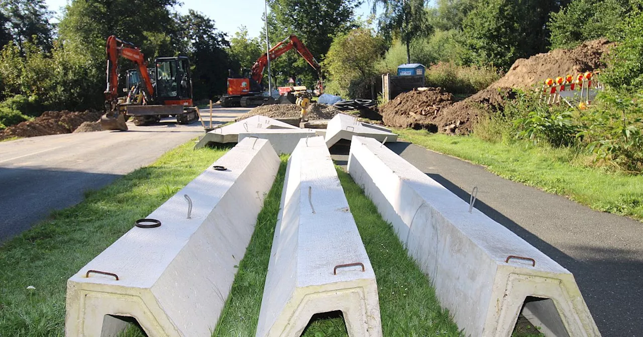 Baustelle am Horstheider Weg: Drei neue Bielefelder Krötentunnel für 250.000 Euro