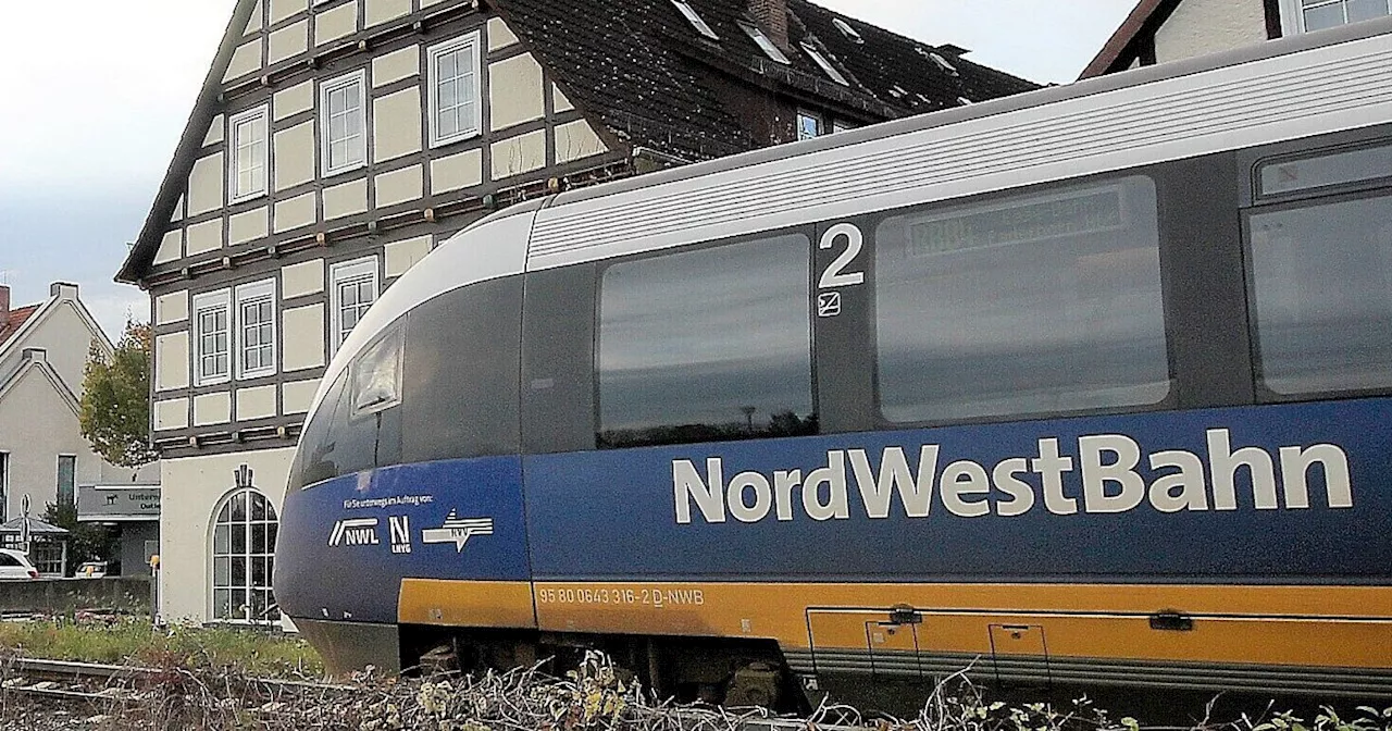 Wenn der Zug nicht kommt: Personalprobleme bei der Nordwestbahn im Hochstift