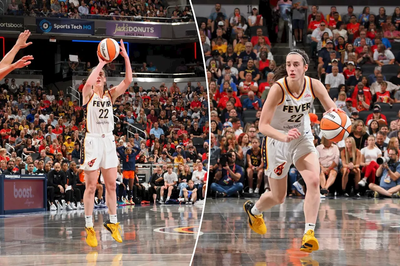 Caitlin Clark sets WNBA single-season rookie 3-point record