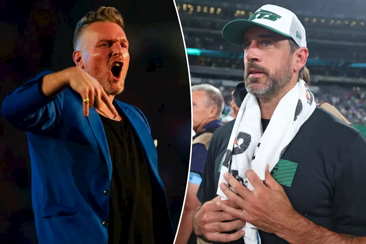 Pat McAfee hints there is 'good chance' Aaron Rodgers returns for weekly show appearance