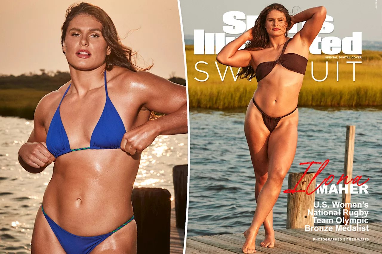 Olympic rugby star Ilona Maher scores Sports Illustrated Swimsuit cover: 'Strength is beautiful'