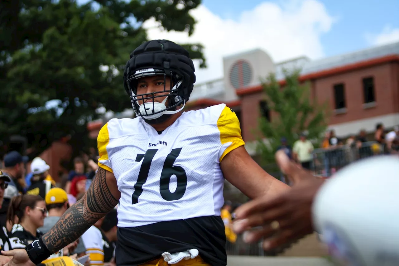 Pittsburgh Steelers first round pick Troy Fautanu gives update on his knee injury