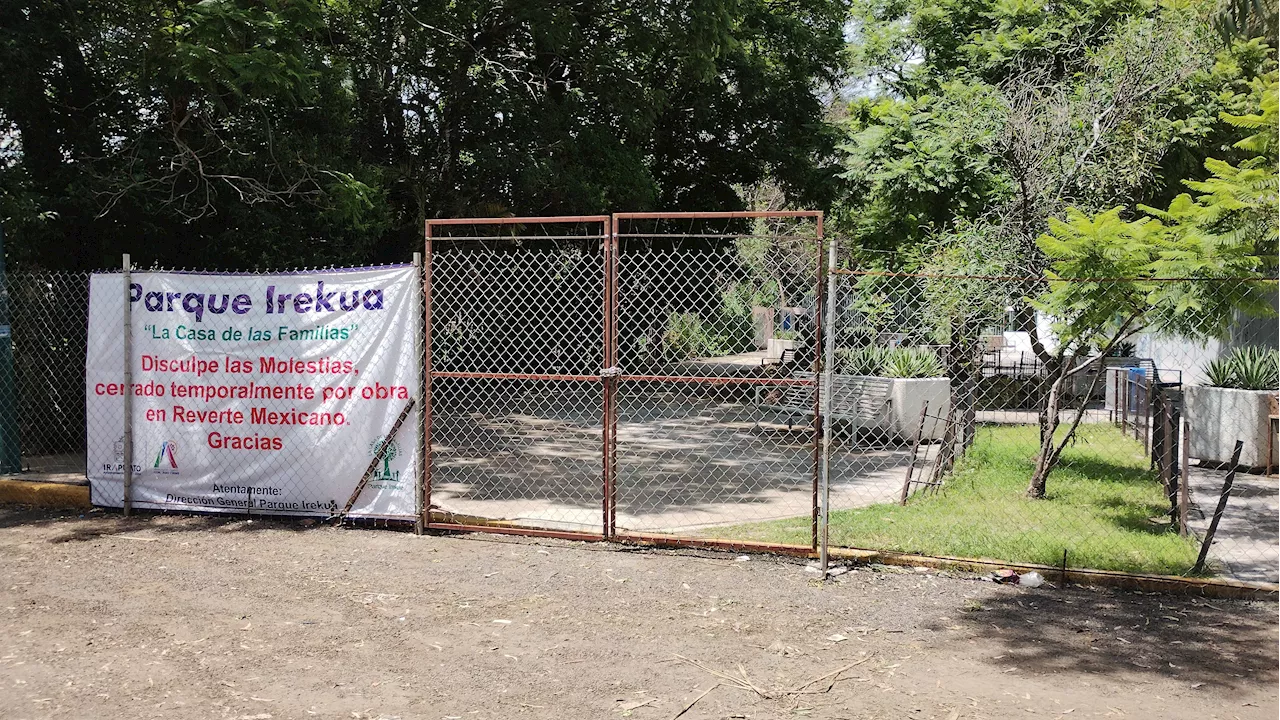 Parque Irekua en Irapuato: ¿por qué cerraron la entrada ubicada por el Club de Leones?