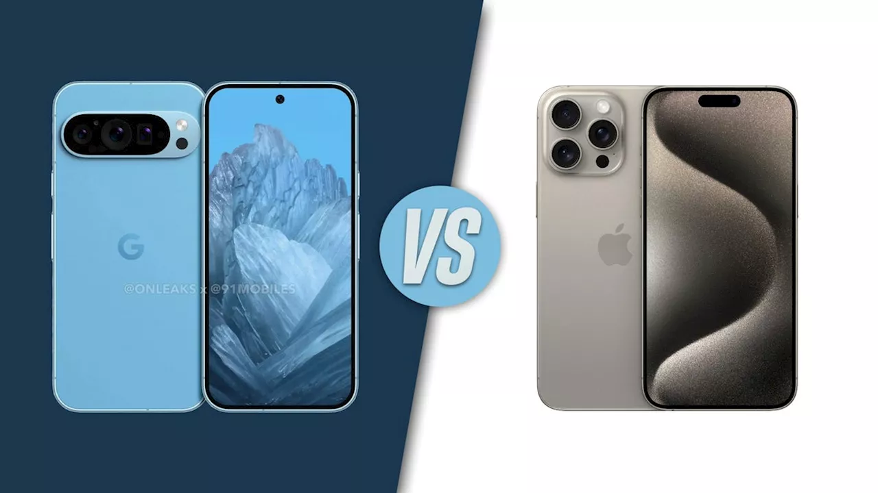 Pixel 9 Pro XL vs iPhone 15 Pro Max: XL is the new Max