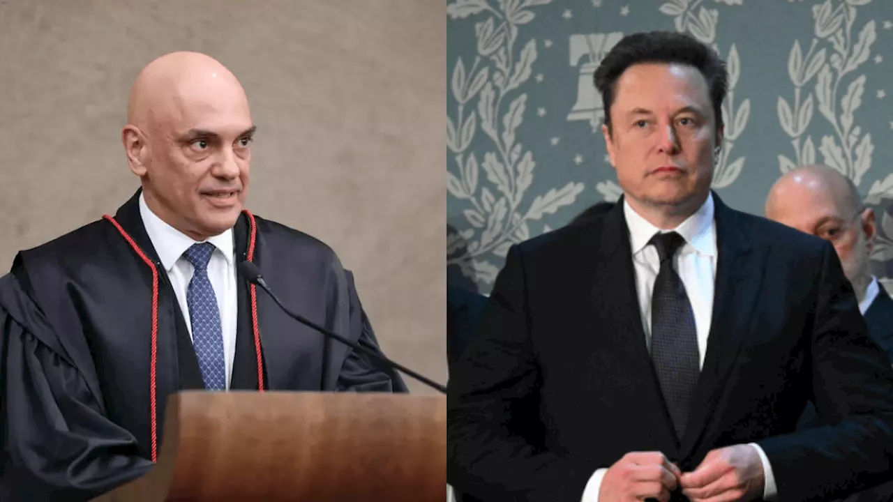 Elon Musk critica decisão do ministro Alexandre de Moraes e provoca no X