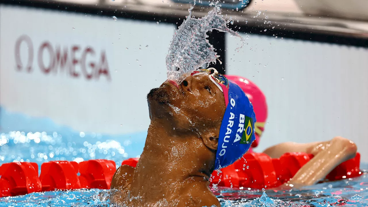 Gabriel Araújo conquista o primeiro ouro do Brasil na Paralimpíada de Paris