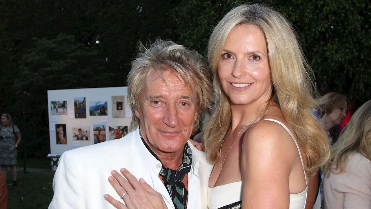 Rod Stewart und seine Penny stecken mitten in einer Ehekrise