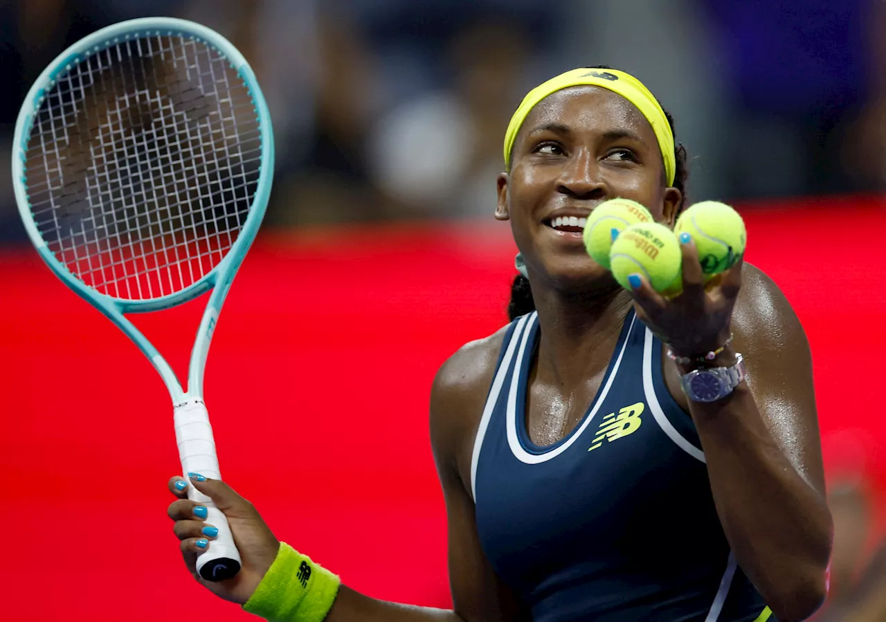 Gauff, Fritz close out strong day for US Open home hopes