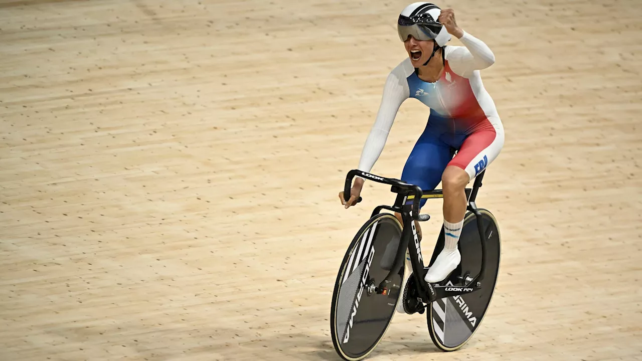 Jeux paralympiques 2024 (cyclisme sur piste): en argent, Marie Patouillet décroche la première médaille...