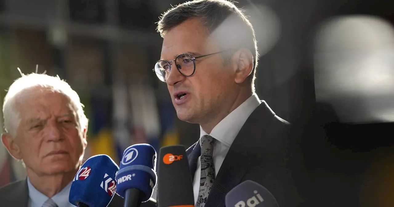 Brüssel: Ukraine prangert Verzögerung bei Militärhilfen an