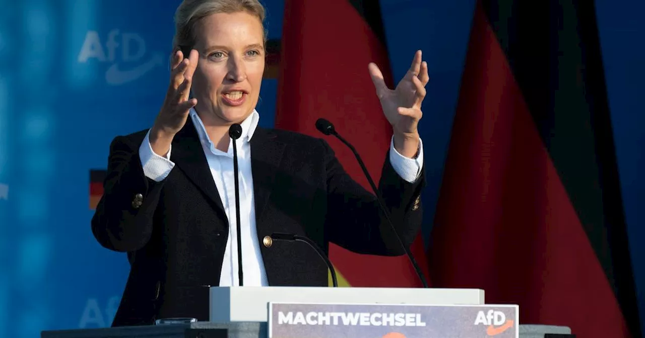 Wahlkampfabschluss der AfD in Sachsen: Alice Weidel beschwört zweites 1989