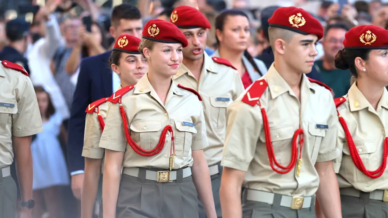 La princesa Leonor ingresa este jueves en la Escuela Naval Militar de Marín, en Pontevedra