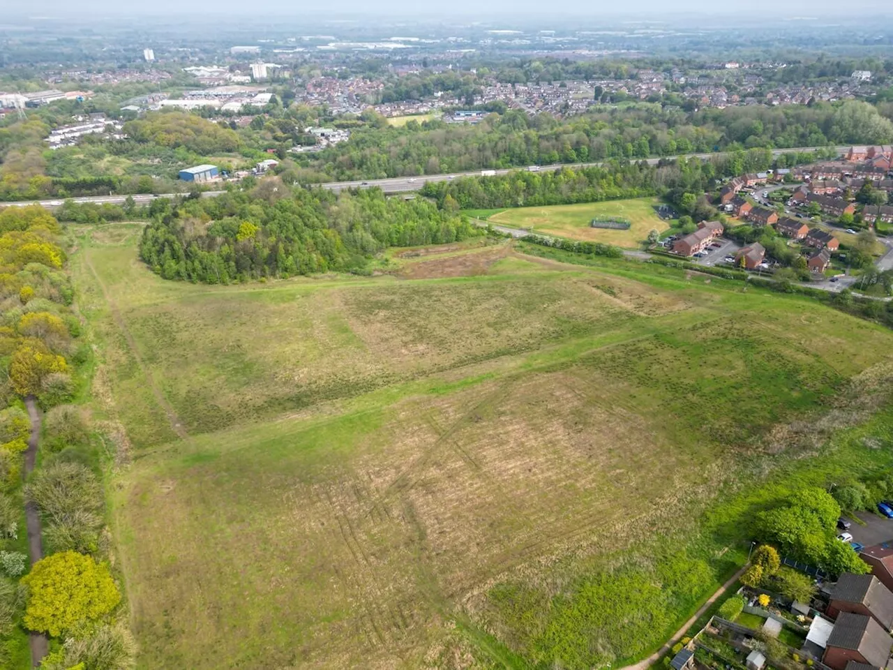 Two new sports pitches and a pavilion in a field in Telford set for approval