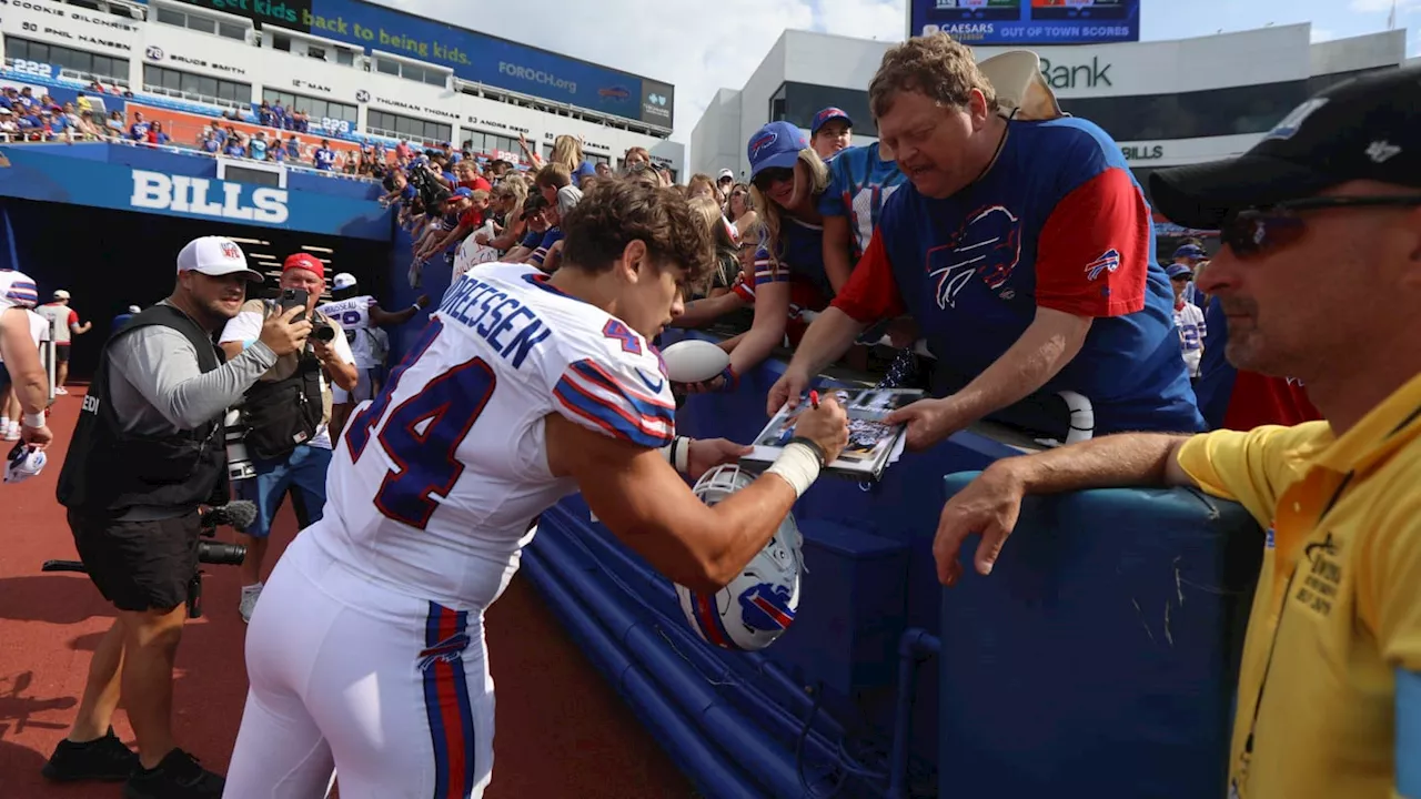 Buffalo Joe Andreessen's unlikely path from Bills' grass lot to players lot