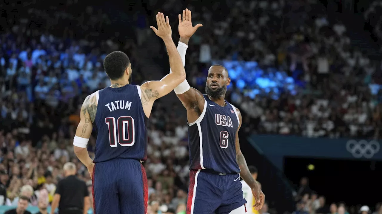 Celtics Star Jayson Tatum Calls Coverage of Olympics Benching 'A Lot'