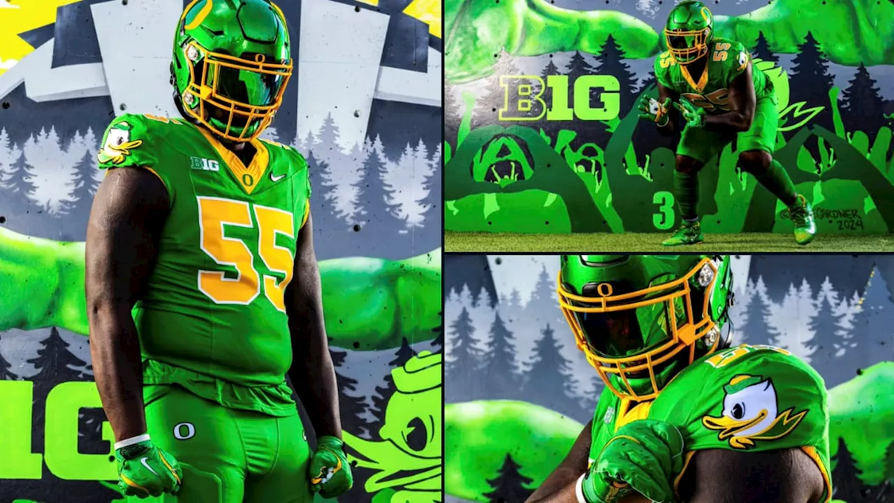 Oregon Ducks Release Uniform Combination For Football Season Opener: PHOTOS