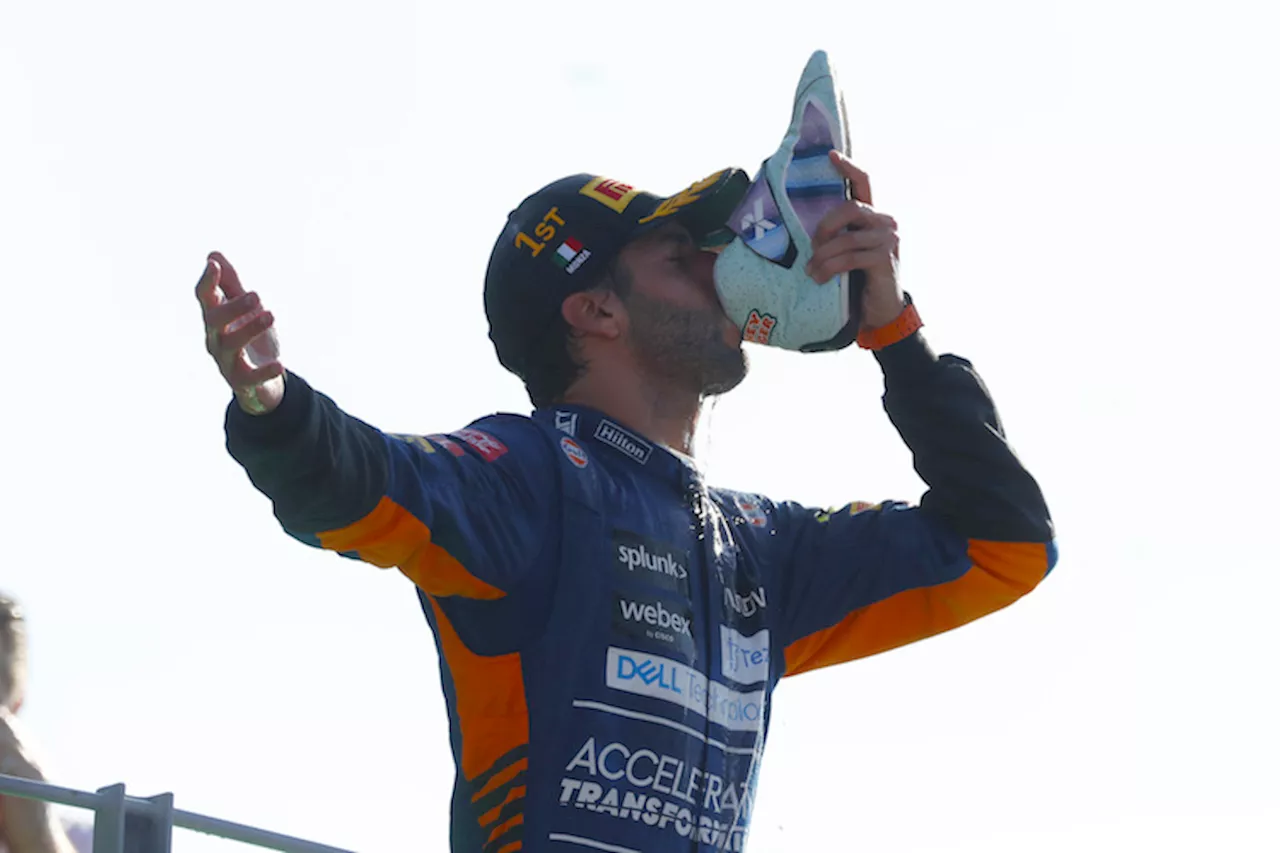 Daniel Ricciardo (McLaren/1.): Tränen nach dem Sieg